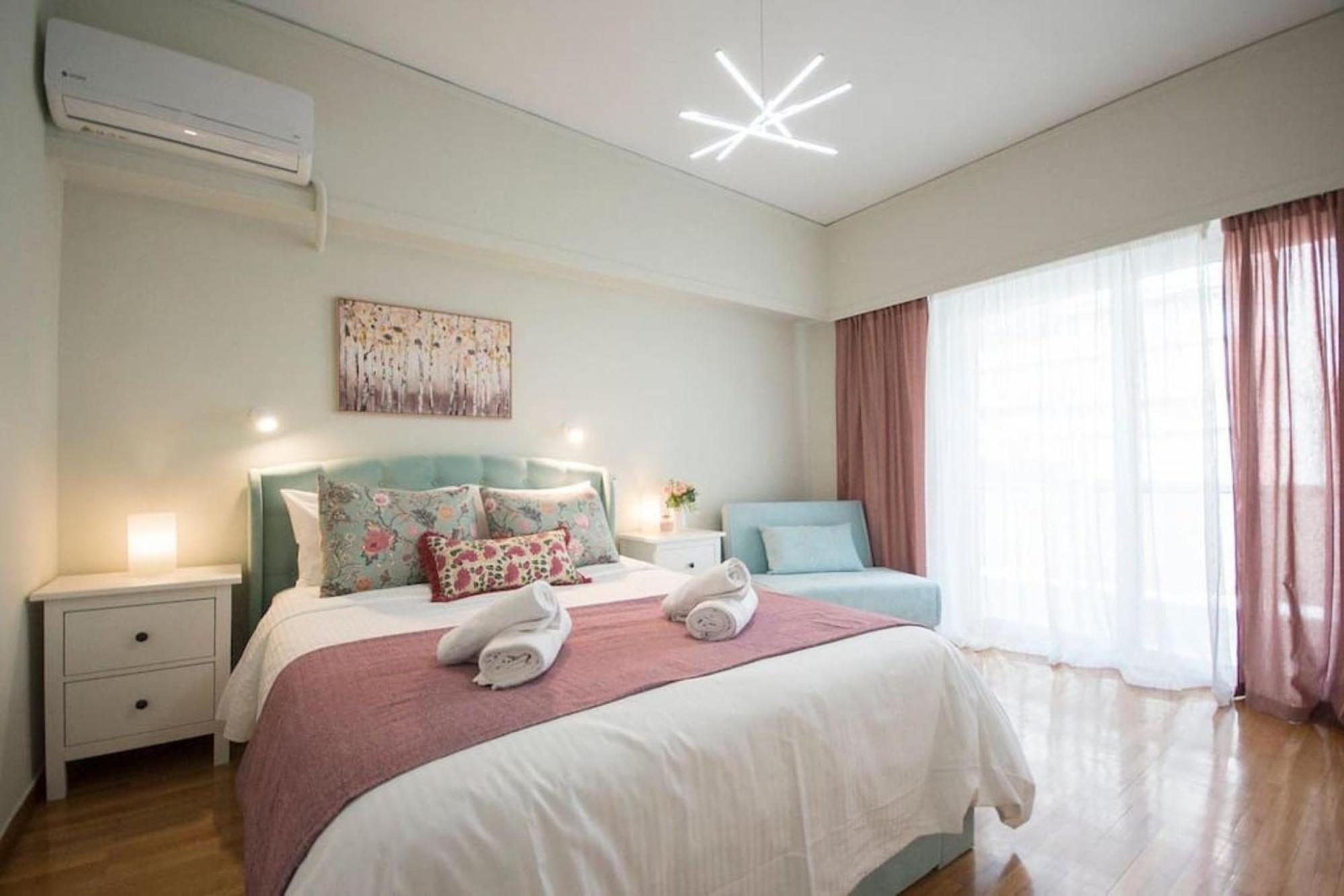 Alkuoni Lux Flat At Pfaliro Athens Exterior photo