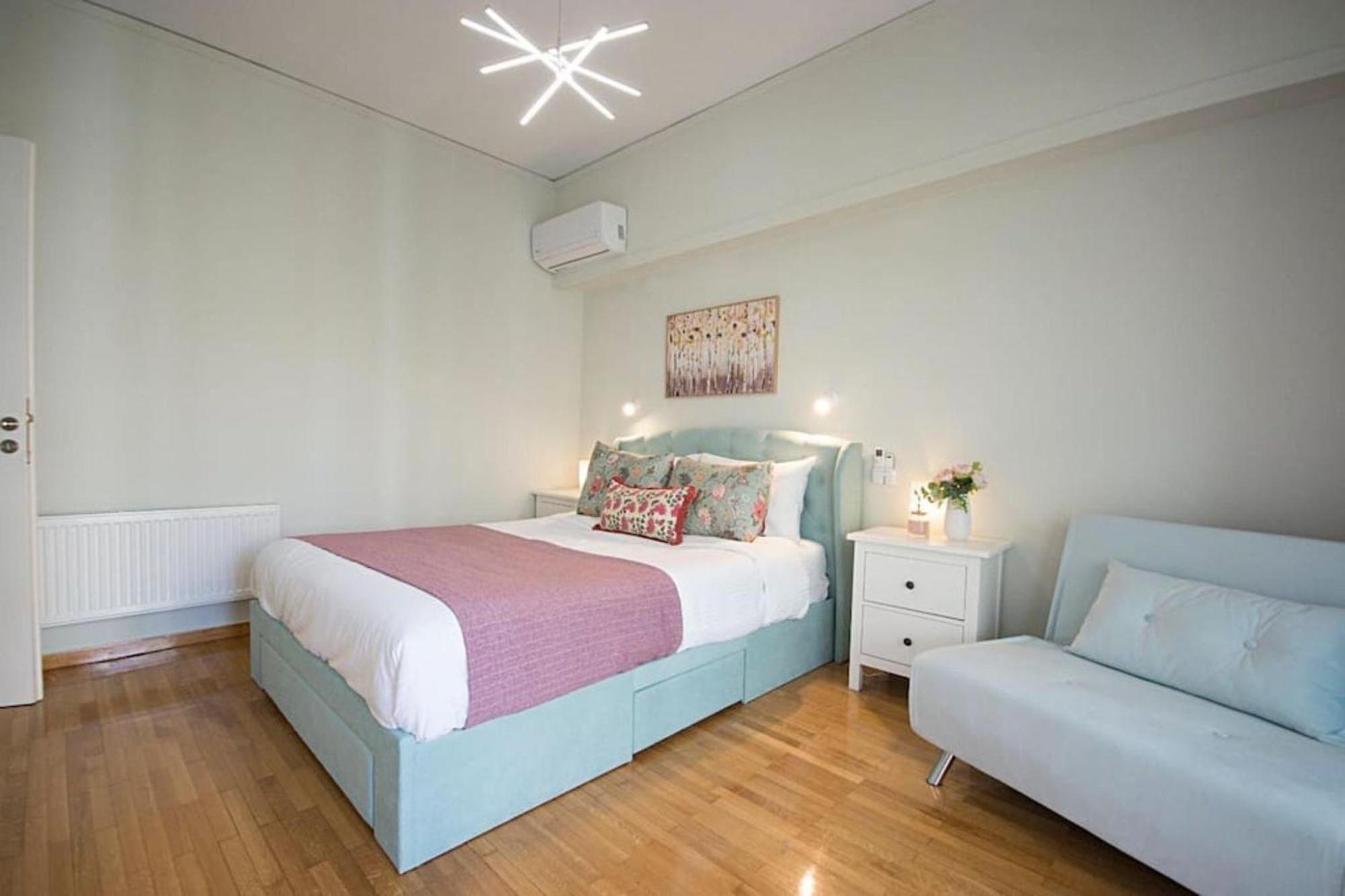 Alkuoni Lux Flat At Pfaliro Athens Exterior photo